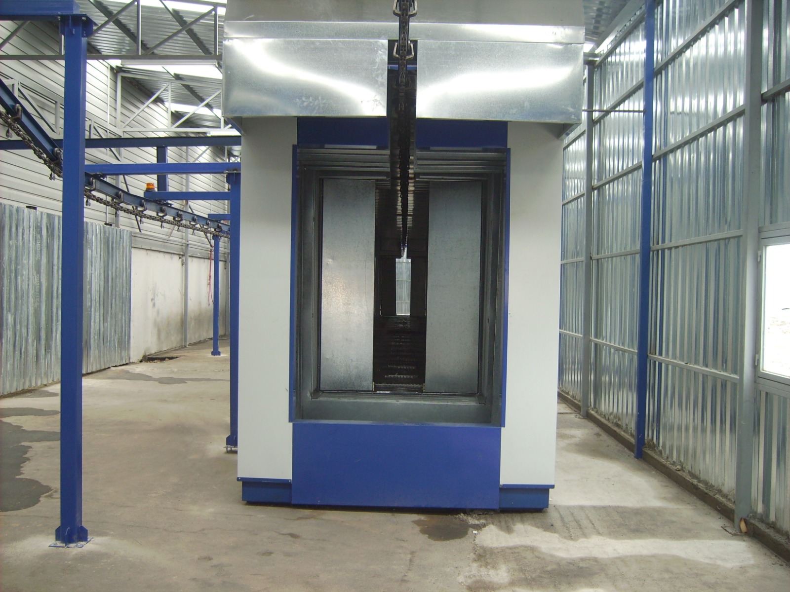 HK Elektrostatik endüstriyel tesis uygulaması